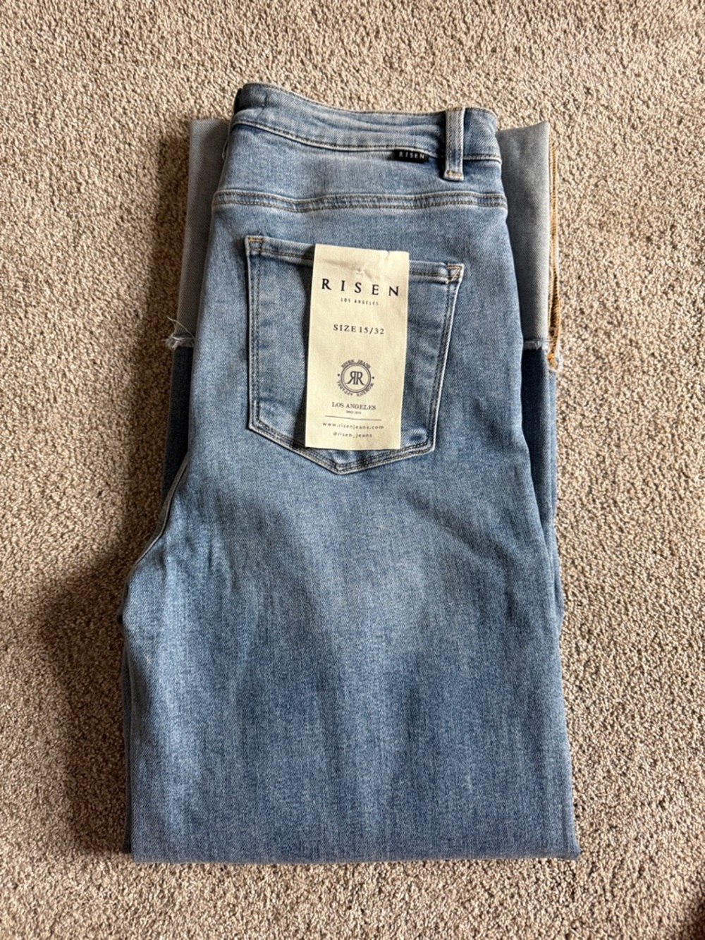 Risen Light Blue Jeans NWT
